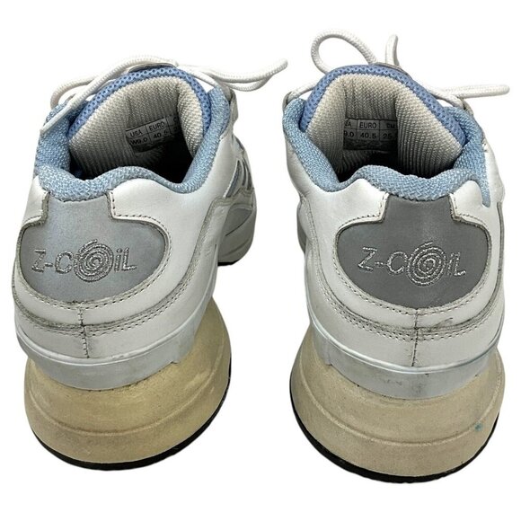 Z-Coil Freedom Classic Sneakers Covered CoiL Blue White US Size 9 EUR 41.5 - Picture 3 of 13